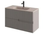 Mueble de baño modelo Sia 2 cajones 120cm con dos lavabos